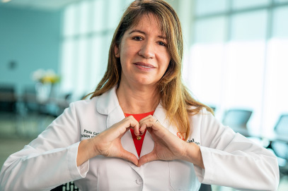 Paola Casanova, MD specializes in women's heart health